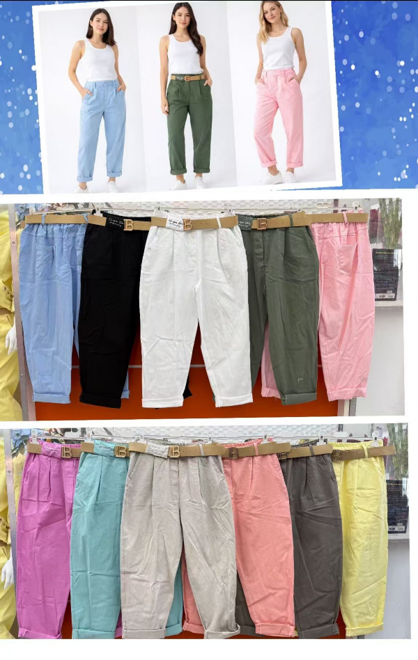 Spodnie damskie (Włoskie produkt) Roz Standard, Mix Kolor Paczka 5 szt