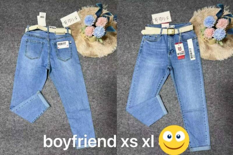 Spodnie jeansy meskie Roz XS-XL, 1 Kolor .Paczka 10 szt