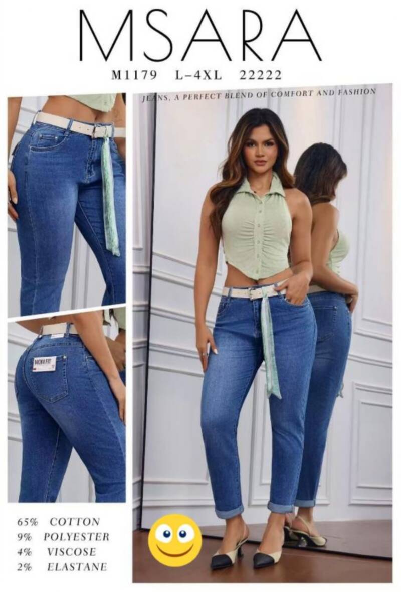 Spodnie jeansy meskie Roz L-4XL, 1 Kolor .Paczka 10 szt