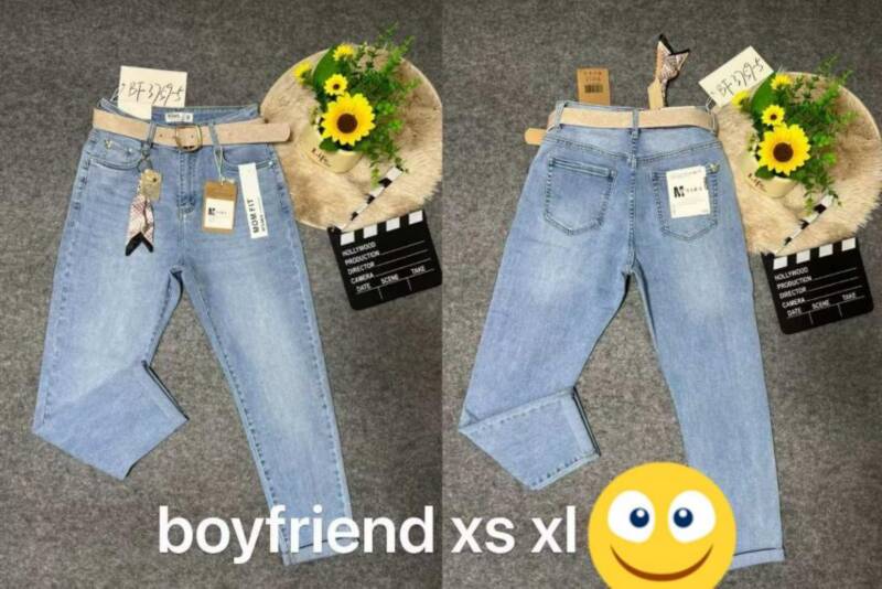 Spodnie jeansy meskie Roz XS-XL, 1 Kolor .Paczka 10 szt