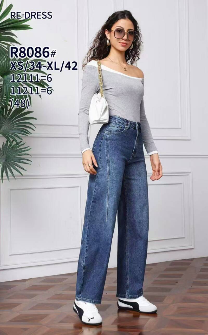 Spodnie jeansy meskie Roz XS-XL, 1 Kolor .Paczka 10 szt