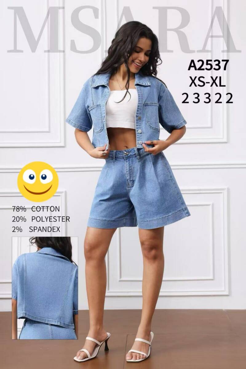 Komplet damskie jeansy Roz XS-XL, 1 Kolor .Paczka 12 szt