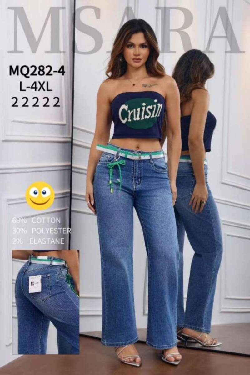 Spodnie jeansy meskie Roz L-4XL, 1 Kolor .Paczka 10 szt