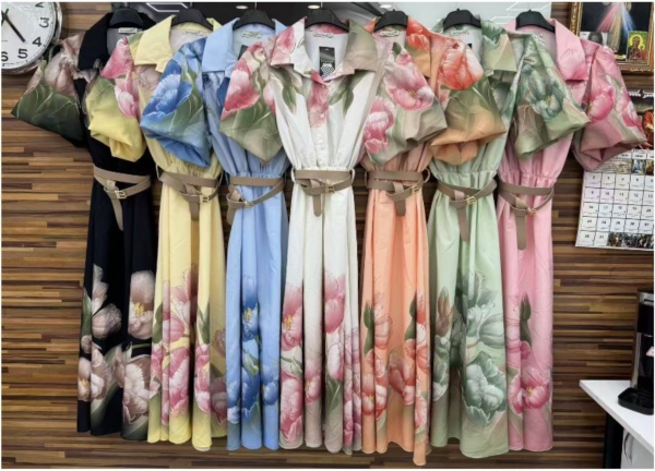 Sukienki damskie (Włoskie produkt) Roz Standard, Mix Kolor Paczka 5 szt