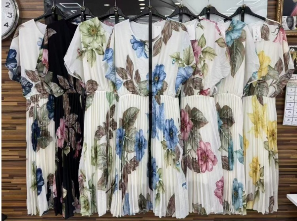 Sukienki damskie (Włoskie produkt) Roz Standard, Mix Kolor Paczka 5 szt