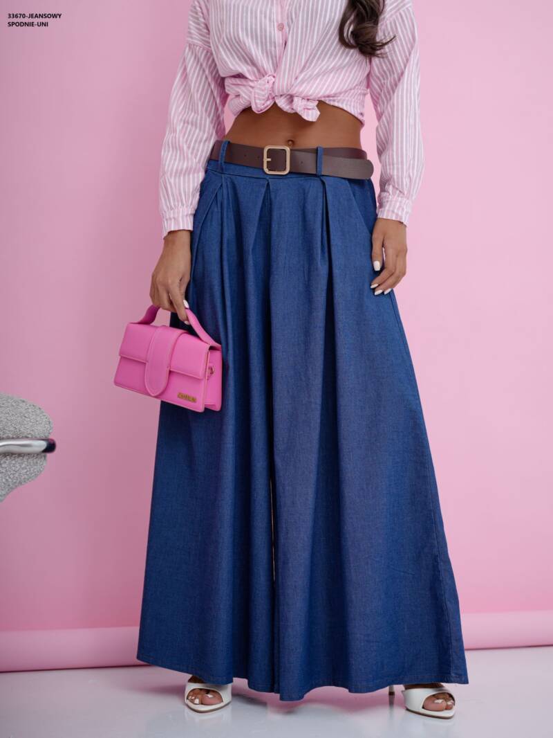 Spodnie damskie jeansy (Polska produkt) Roz Standard Paczka 5 szt /1 Kolor