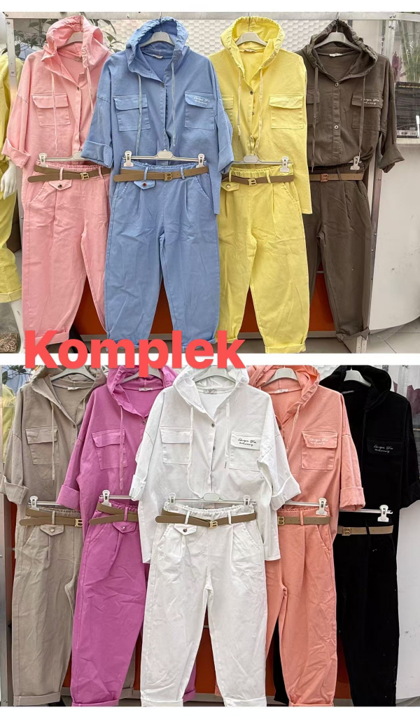 Komplet damskie (Włoskie produkt) Roz Standard, Mix Kolor Paczka 5 szt