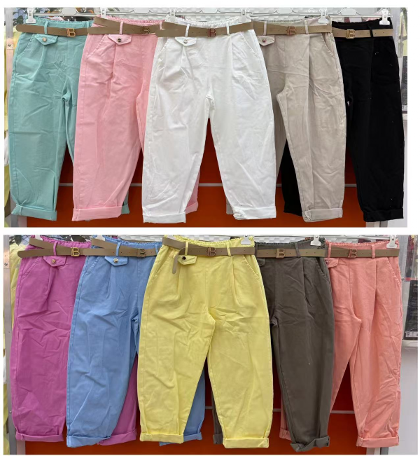 Spodnie damskie (Włoskie produkt) Roz Standard, Mix Kolor Paczka 5 szt