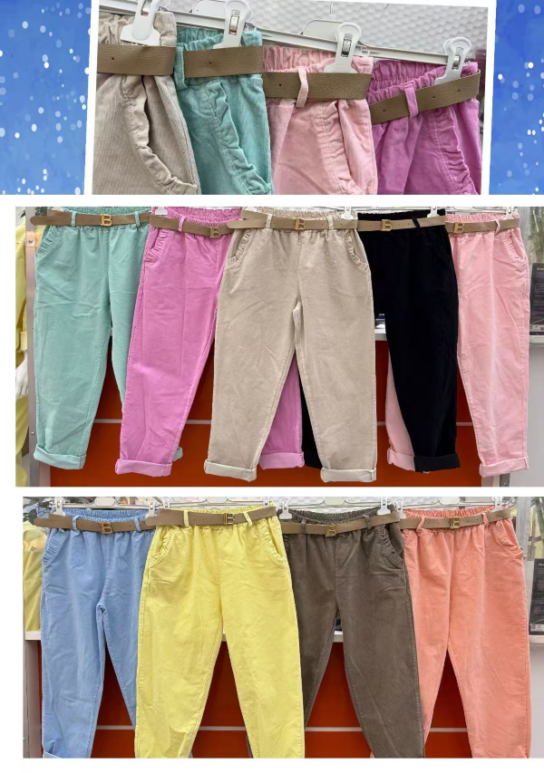 Spodnie damskie (Włoskie produkt) Roz Standard, Mix Kolor Paczka 5 szt