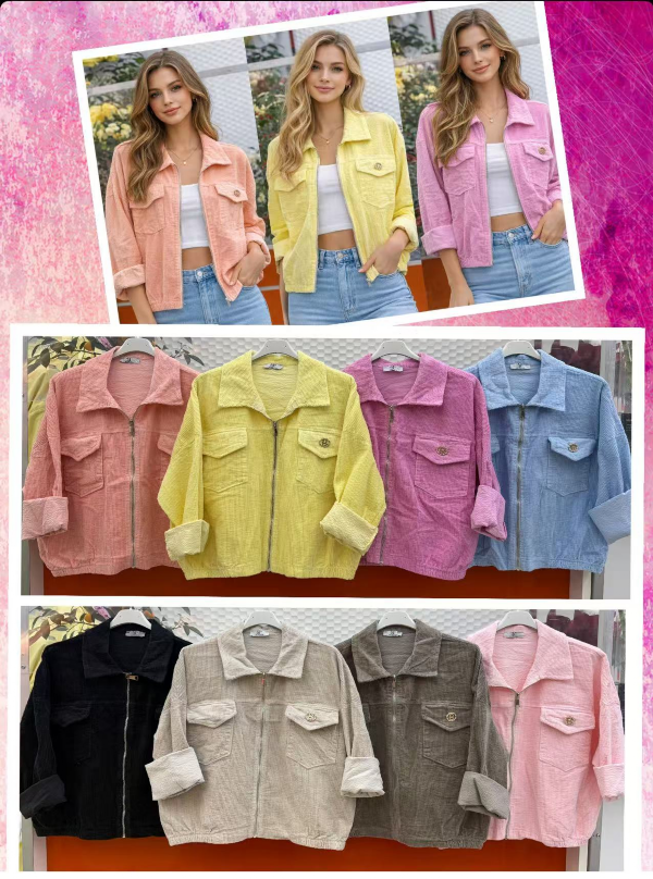 Bluzy damskie (Włoskie produkt) Roz Standard, Mix Kolor Paczka 5 szt