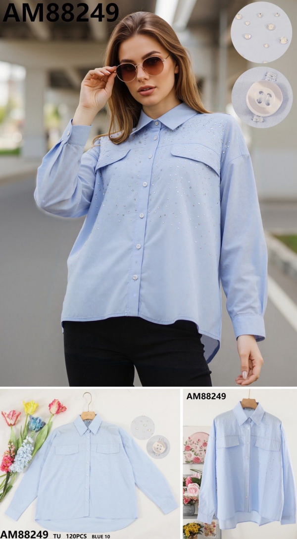 Koszule damska (Francja produkt) Roz Standard, Mix Kolor .Paczka 10 szt