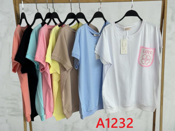 Bluzki damskie Roz Standard, Mix Kolor .Paczka 10 szt