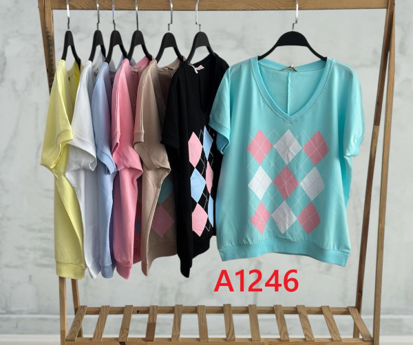 Bluzki damskie Roz Standard, Mix Kolor .Paczka 10 szt