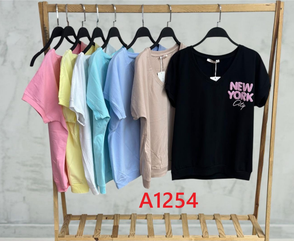 Bluzki damskie Roz Standard, Mix Kolor .Paczka 10 szt