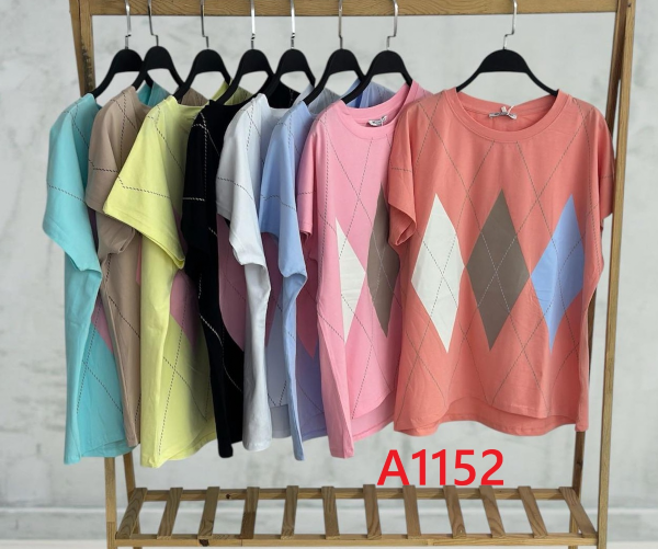 Bluzki damskie Roz Standard, Mix Kolor .Paczka 10 szt