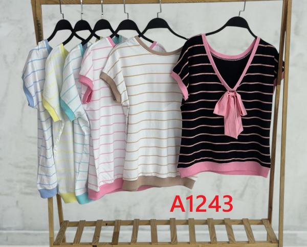 Bluzki damskie Roz Standard, Mix Kolor .Paczka 10 szt