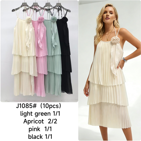 Sukienki damskie Roz Standard, Mix Kolor .Paczka 10 szt