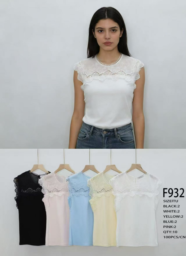 Bluzki damskie Roz Standard, Mix Kolor .Paczka 10 szt