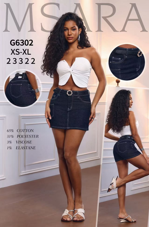 Szorty damskie jeans Roz XS-XL, 1 Kolor .Paczka 12 szt