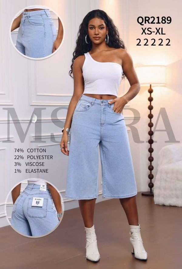 Spodnie damskie jeans Roz XS-XL 1 Kolor .Paczka 10 szt