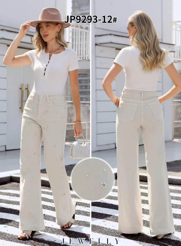 Spodnie damskie jeans Roz XS-XL 1 Kolor .Paczka 10 szt