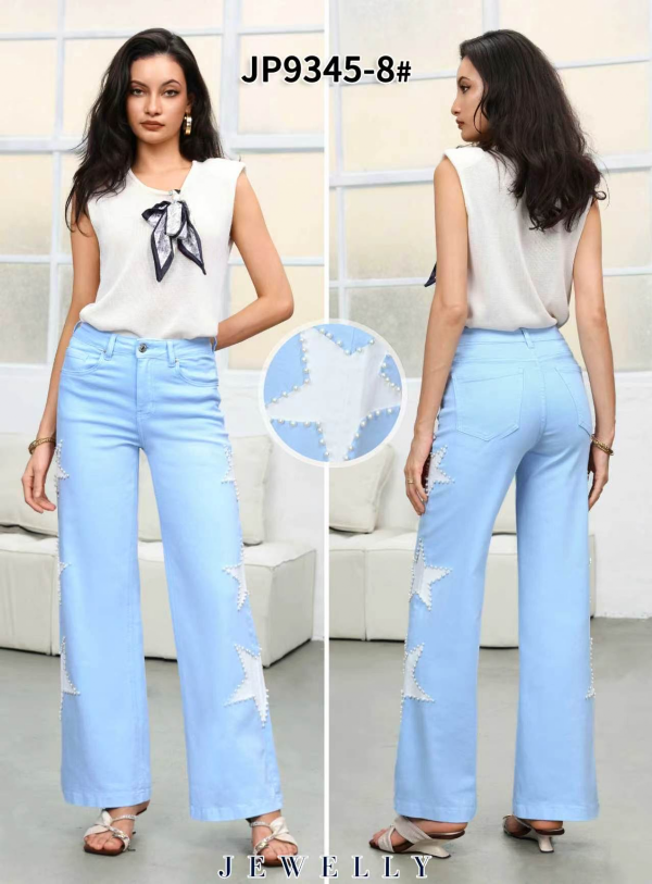 Spodnie damskie jeans Roz XS-XL 1 Kolor .Paczka 10 szt