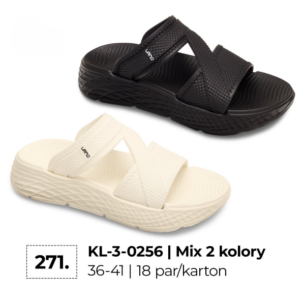  Klapki damskie Roz 36-41 / 18 par