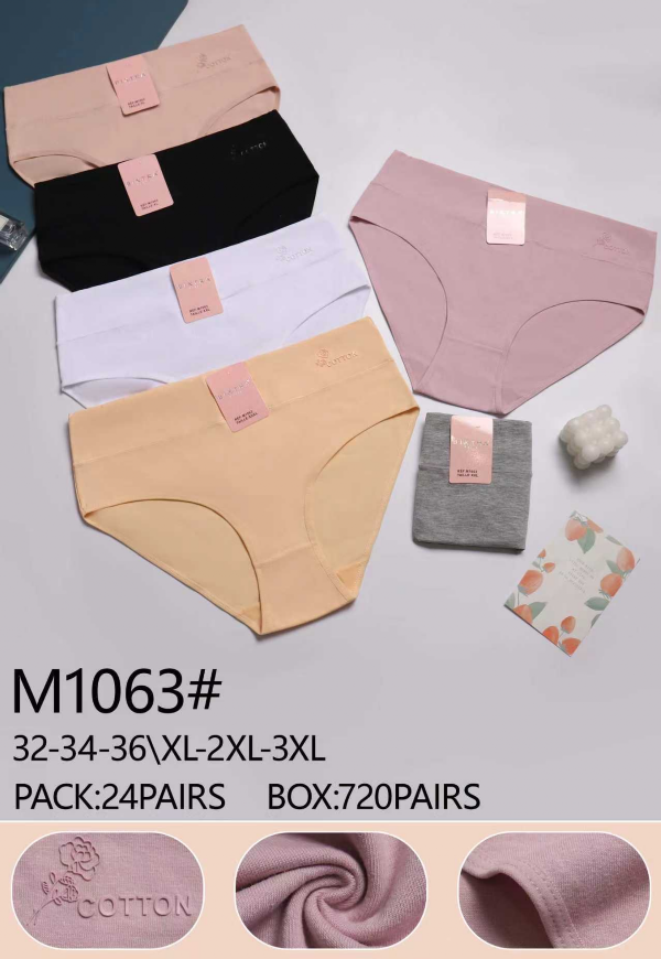 Majtki damskie Roz XL-4XL, Mix kolor Paczka 24 szt 1