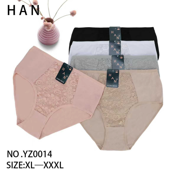 Majtki damskie Roz XL-3XL, Mix kolor Paczka 24 szt