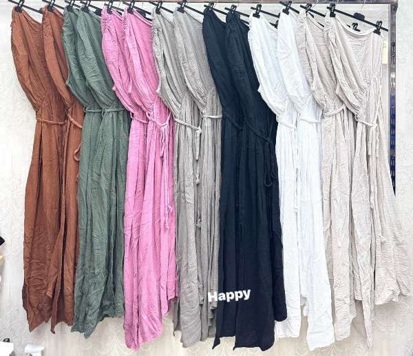 Sukienki damskie (Włoskie produkt) Roz Standard, Mix Kolor Paczka 5 szt