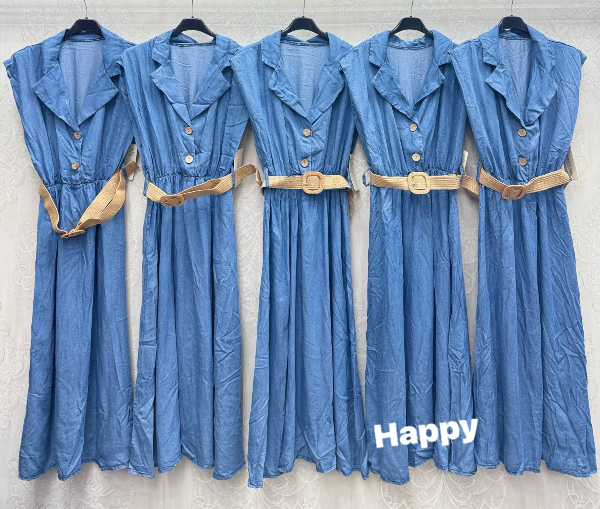 Sukienki damskie (Włoskie produkt) Roz Standard, Mix Kolor Paczka 5 szt