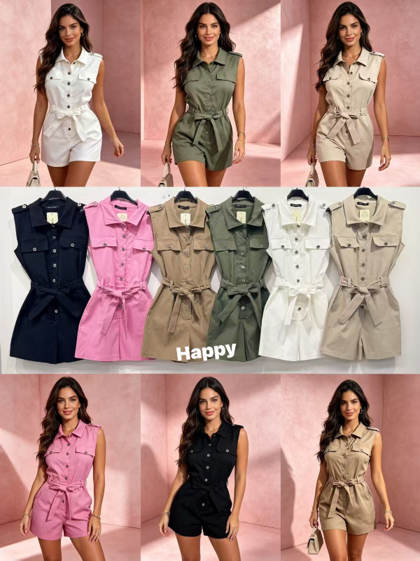 Kombinezony damskie (Włoskie produkt) Roz Standard, Mix Kolor Paczka 5 szt