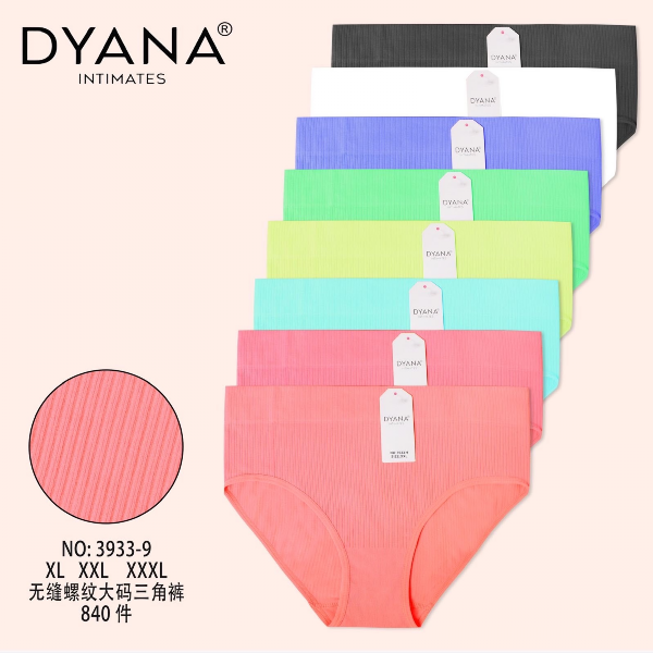 Majtki damskie Roz XL-3XL, Mix kolor Paczka 24 szt