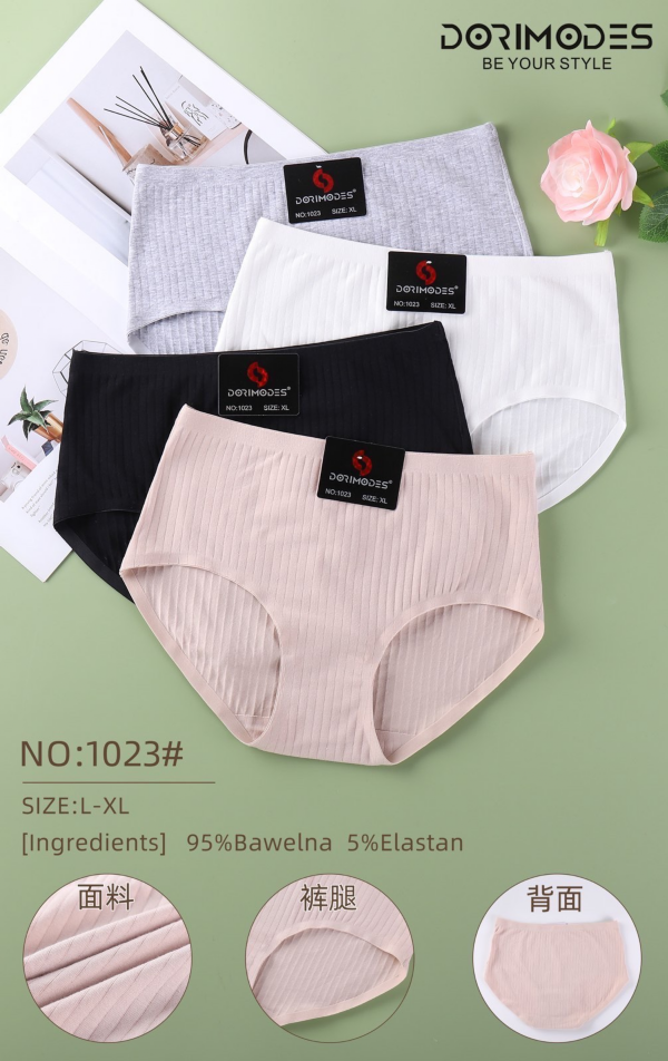 Majtki damskie Roz L-XL, Mix kolor Paczka 24 szt 1