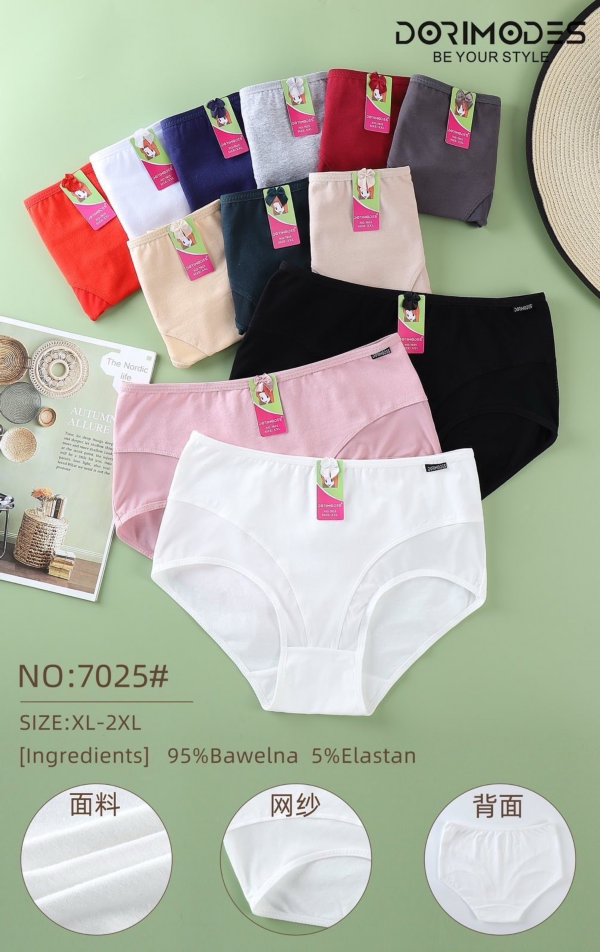 Majtki damskie Roz XL-2XL, Mix kolor Paczka 24 szt 1