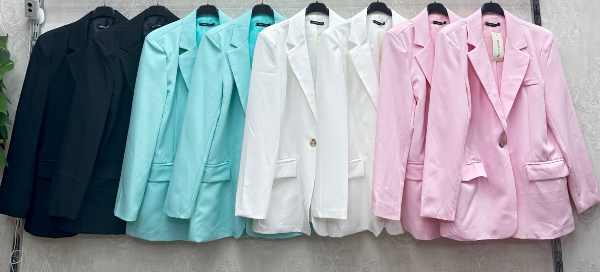 Żakiety damskie (Włoskie produkt) Roz Standard, Mix Kolor Paczka 5 szt