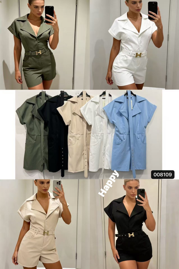 Kombinezony damskie (Włoskie produkt) Roz Standard, Mix Kolor Paczka 5 szt