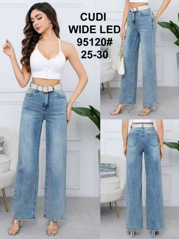 Spodnie damskie jeans Roz 25-30, 1 Kolor .Paczka 12 szt
