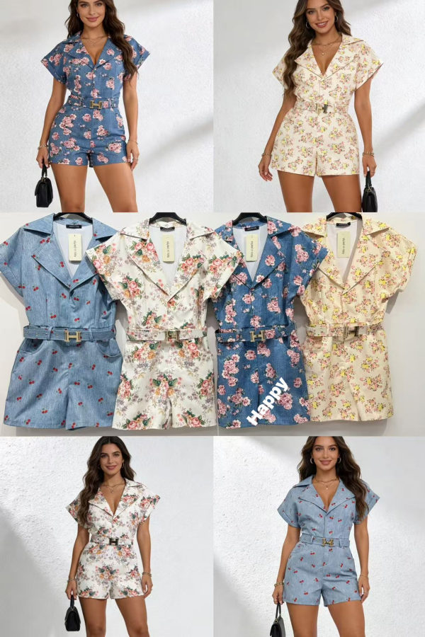 Kombinezony damskie (Włoskie produkt) Roz Standard, Mix Kolor Paczka 5 szt