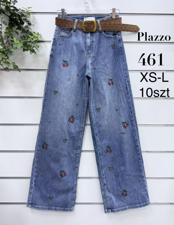 Spodnie damskie jeans Roz XS-L, 1 Kolor .Paczka 10 szt