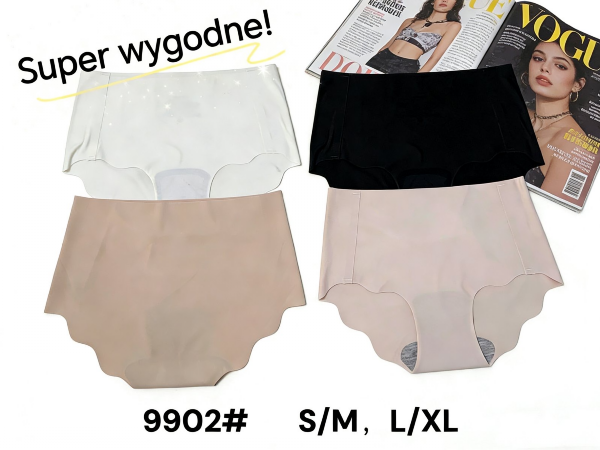 Majtki damskie Roz S/M-L/XL , Mix kolor Paczka 24 szt 1