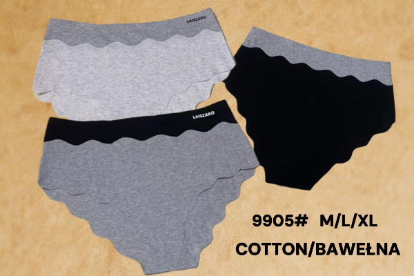 Majtki damskie Roz M/L/XL, Mix kolor Paczka 24 szt