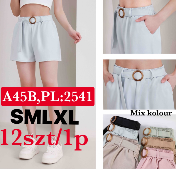 Szorty damskie Roz S/M-M/L, Mix kolor Paczka 12 szt
