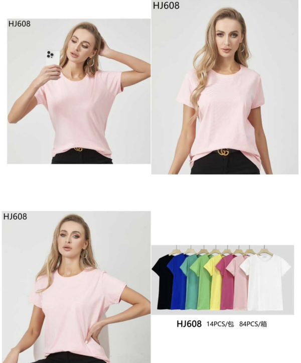 Bluzki damskie Roz Standard, Mix kolor Paczka 12 szt