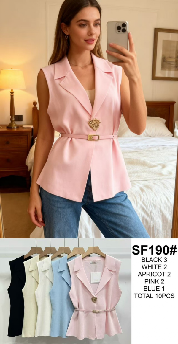 Bluzki damskie Roz Standard, Mix kolor Paczka 10 szt