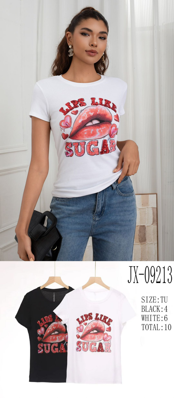 Bluzki damskie Roz Standard, Mix kolor Paczka 10 szt 1