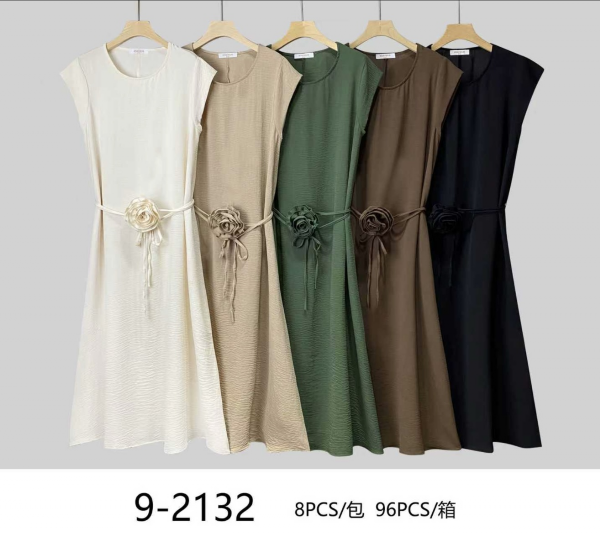 Sukienki damskie Roz Standard, Mix kolor Paczka 8 szt