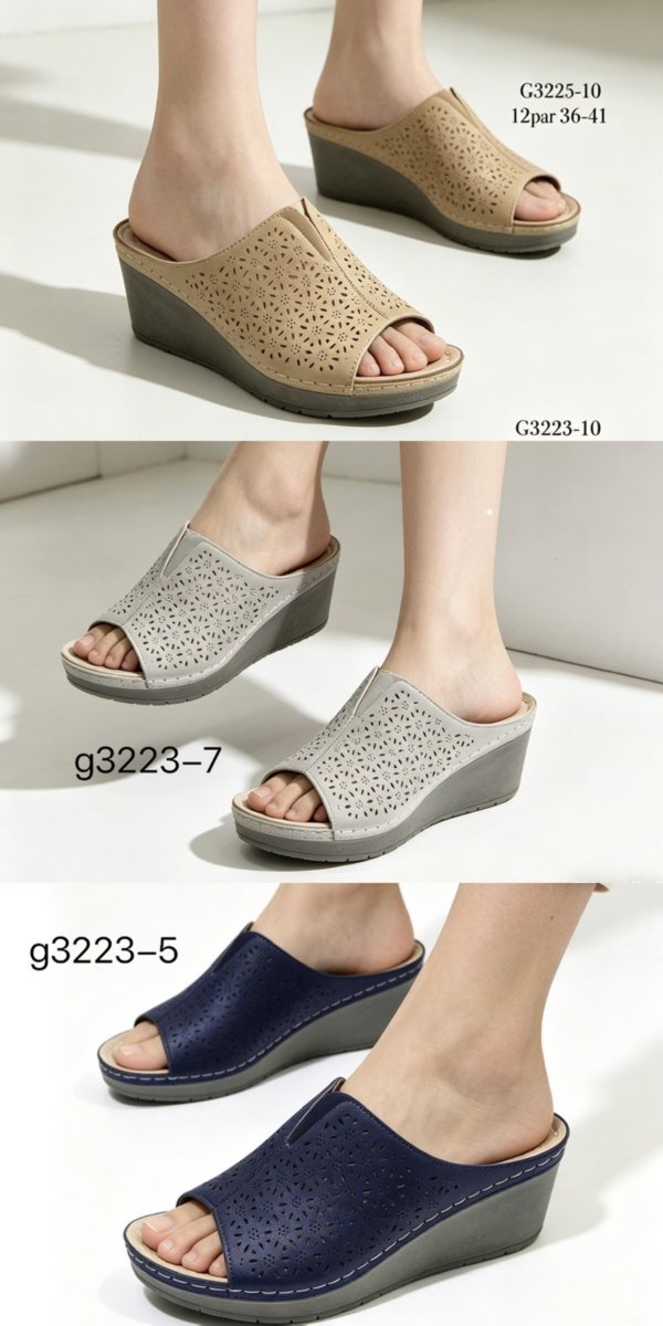 Klapki damskie Roz 36-41 / 12 par