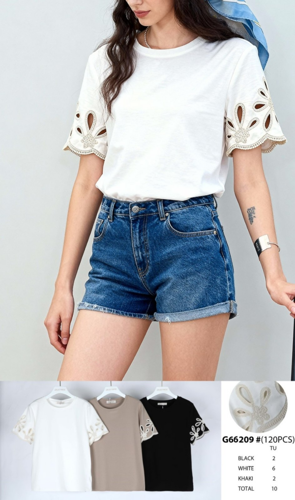 Bluzka damska (Francja produkt) Roz Standard, Mix Kolor .Paczka 10 szt