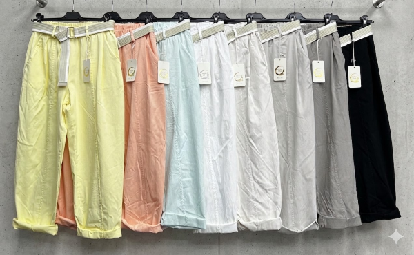 Spodnie damskie (Włoskie produkt) Roz Standard, Mix Kolor Paczka 5 szt